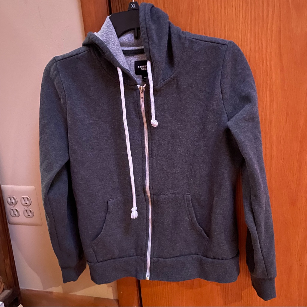 Gray Basic Hoodie